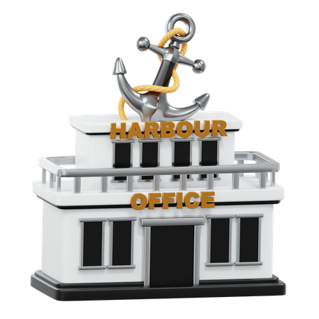 Harbour Office  3D Icon