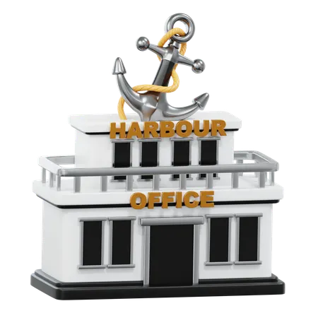 Harbour Office  3D Icon