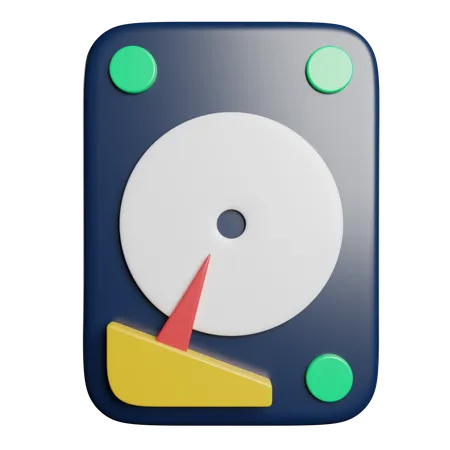 Hard Disk  3D Icon