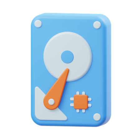 Hard Disk  3D Icon