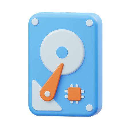 Hard Disk  3D Icon