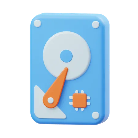 Hard Disk  3D Icon