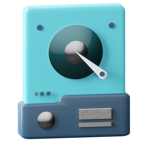 Hard Disk Drive  3D Icon