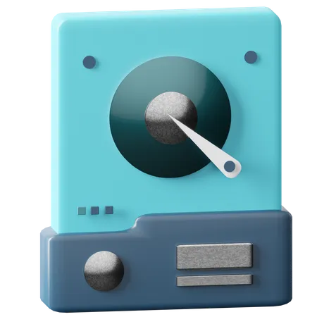 Hard Disk Drive  3D Icon