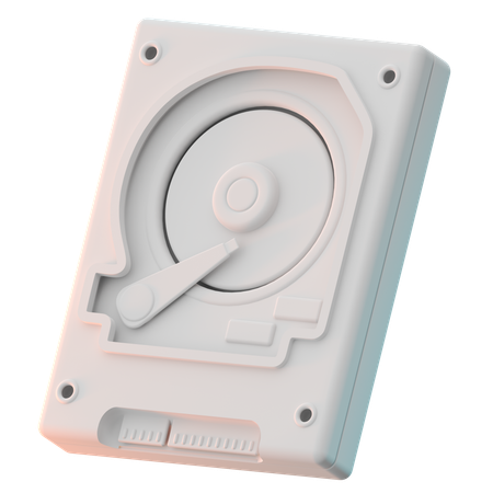 Hard Drive  3D Icon