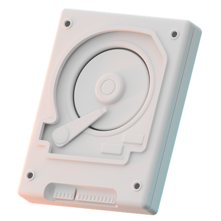 Hard Drive  3D Icon