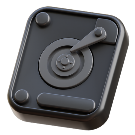 Hard Drive  3D Icon