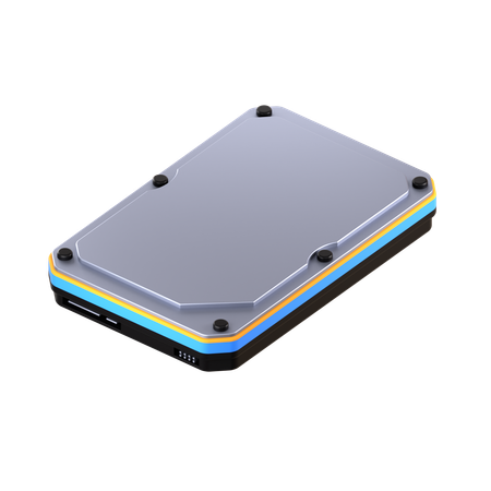 Hard Drive  3D Icon