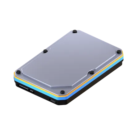 Hard Drive  3D Icon