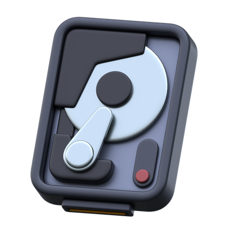 Hard Drive  3D Icon