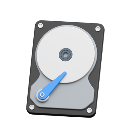 Hard Drive  3D Icon