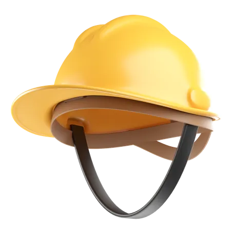 Hard Hat  3D Icon