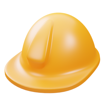 Hard Hat  3D Icon