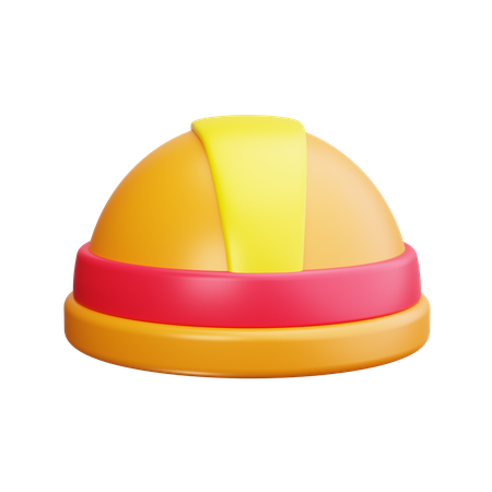 Hard Hat  3D Icon