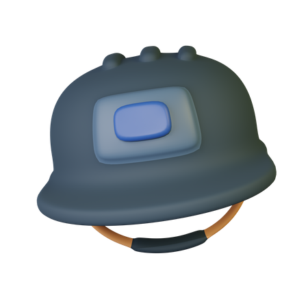 Hard Helm  3D Icon