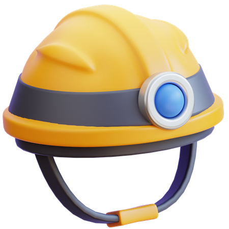 Hard Helmet  3D Icon