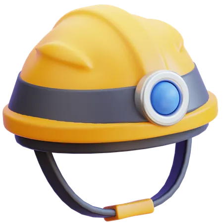 Hard Helmet  3D Icon