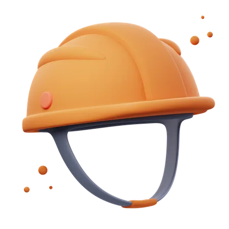 3 D Illustration Render Of Hard Helmet Icon Designs Perfect For Construction Safety Engineering And Industrial Themed Projects To Enhance Your Designs 3D Icon