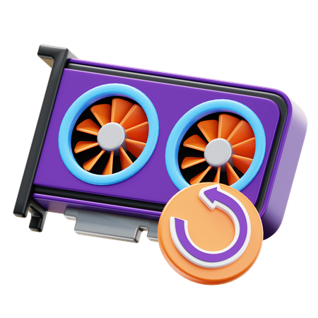 Hard Reset  3D Icon