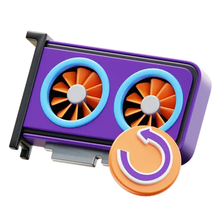 Hard Reset  3D Icon
