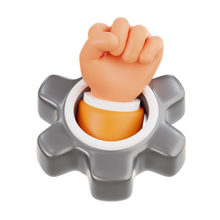 힘든 일  3D Icon
