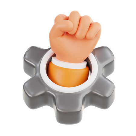 Hard Work  3D Icon
