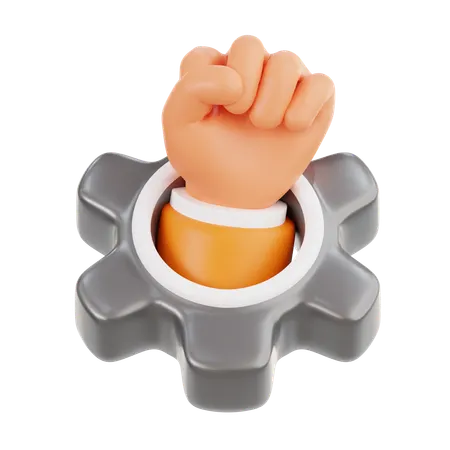 Hard Work  3D Icon