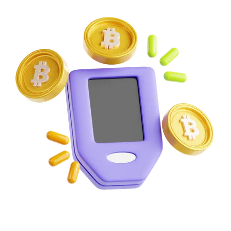 Hardware Wallet  3D Icon