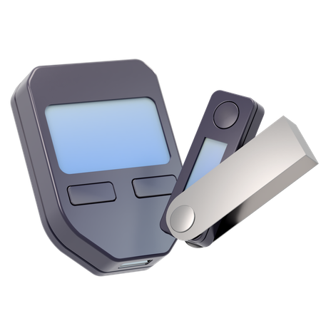 Hardware Wallet  3D Icon