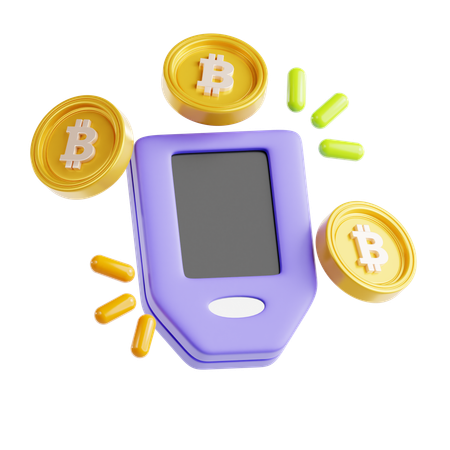 Hardware Wallet  3D Icon
