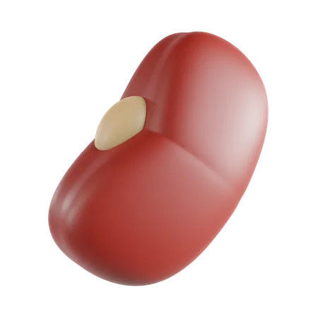 Haricot rouge  3D Icon