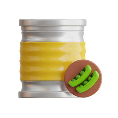 Haricots  3D Icon