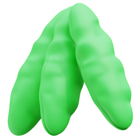 Haricots verts  3D Icon