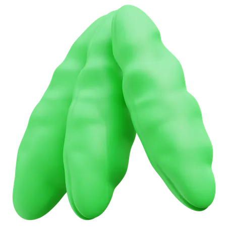 Haricots verts  3D Icon