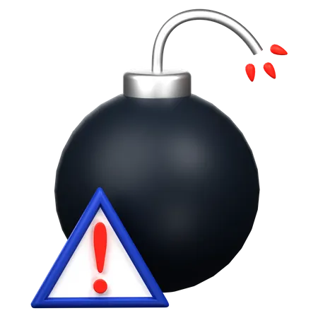 Harmful Warning 3 D Icon Illustration 3D Icon