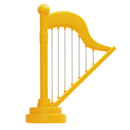 HARP  3D Icon