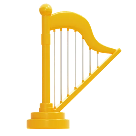 HARP  3D Icon