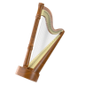 harp emoji 3d