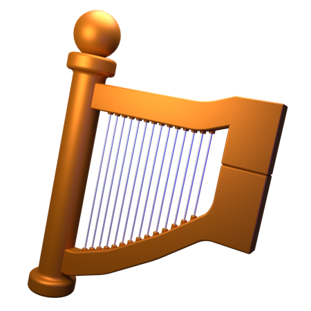 Harpa  3D Icon