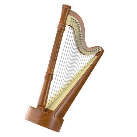Harpa  3D Icon
