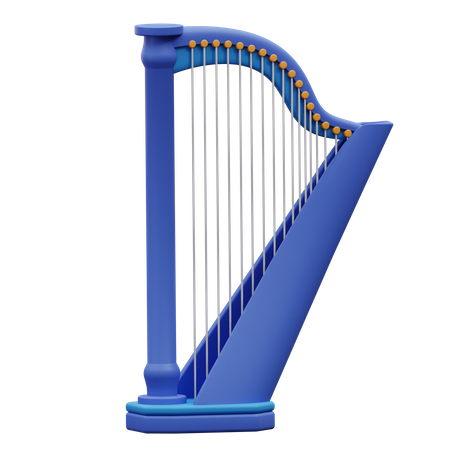 Harpe  3D Icon