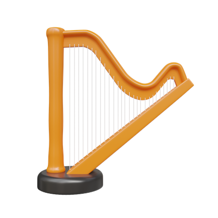 Harpe  3D Icon