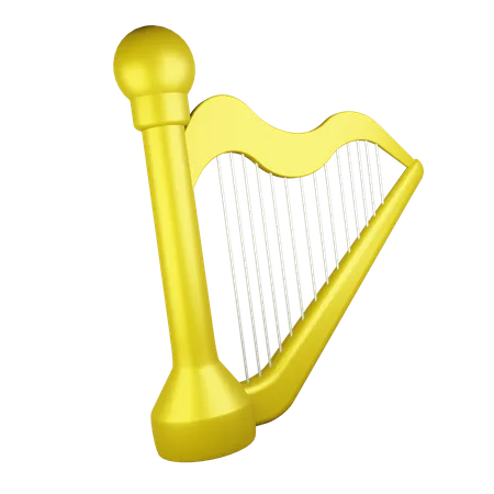 Harpe  3D Icon