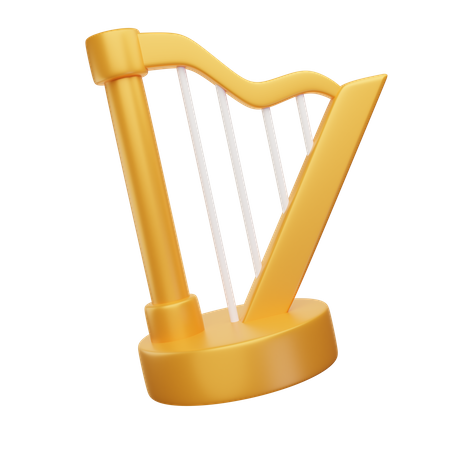 Harpe  3D Icon