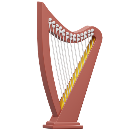 Harpe  3D Icon