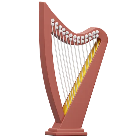 Harpe  3D Icon