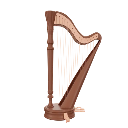 Harpe  3D Icon