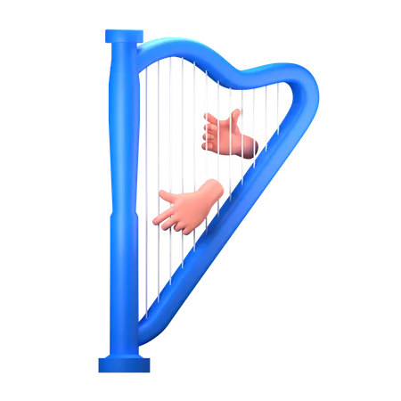 Harpe  3D Icon