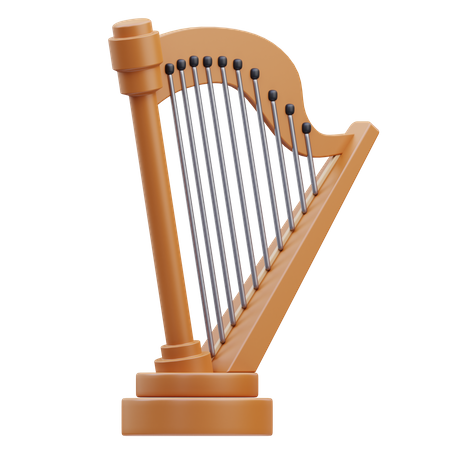 Harpe  3D Icon