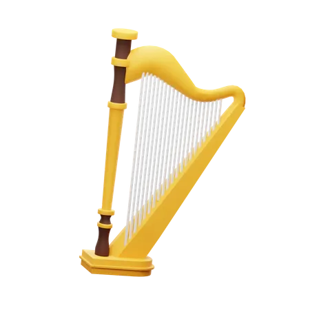 Harpe  3D Icon